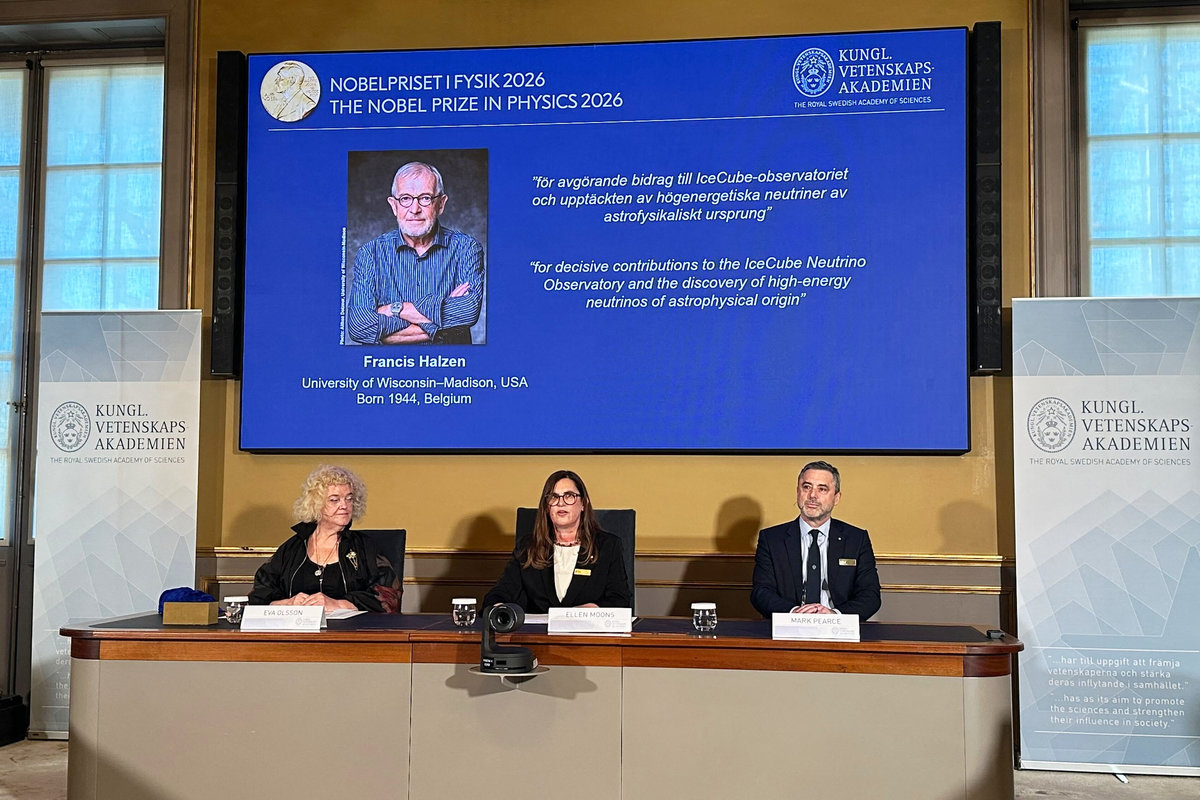 Francis Halzen vince il Nobel per la Fisica 2026